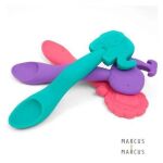 MARCUS & MARCUS - Βρεφικό κουτάλι σιλικόνης Λιονταράκι - Image 5