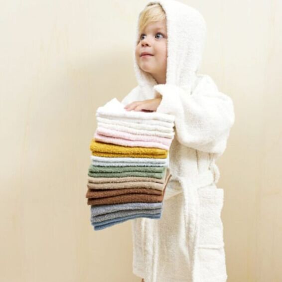 Meyco Πετσετάκια Λαβέτες Πακέτο των 6 (30x30cm)  OFFWHITE-SOFT YELLOW-TOFFEE