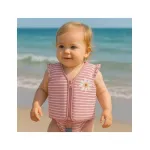 Swim Essentials: Σωσίβιο γιλέκο κολύμβησης με ιμάντα ασφαλείας για παιδιά 1-2 ετών "Daisy Flower" - Image 2