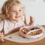 MINENE - Σαλιάρα Σιλικόνης Light Pink - Image 2