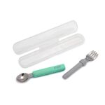 MELII - Spork On the Go (σε θήκη) – Mint/Grey - Image 4