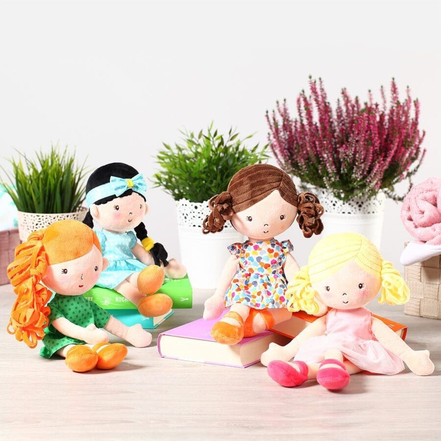 BABYONO - Παιχνίδι Αγκαλιάς Κούκλα Hannah 32 cm - Image 6