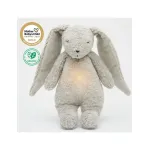 MOONIE 2.0: Επαναφορτιζόμενο βοήθημα ύπνου με ηχογράφηση & αισθητήρα κλάματος – Οργανικό βαμβάκι Gray Bunny