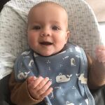 FRESK - Σαλιάρα από 100% βιολογικό βαμβάκι - Dino - Image 2