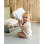 FRESK - Κορμάκι κοντομάνικο 100% οργανικό βάμβακι - Sea Horse - Image 2