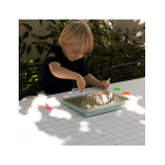 KIDYWOLF: Tablet ζωγραφικής με φως, 2 όψεων με οθόνη LΕD & μαυροπίνακα - Image 4