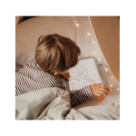 KIDYWOLF: Tablet ζωγραφικής με φως, 2 όψεων με οθόνη LΕD & μαυροπίνακα - Image 5