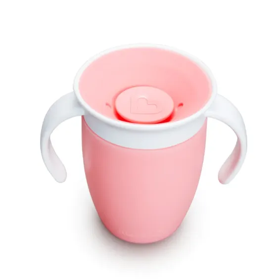 MUNCHKIN - Miracle 360 Trainer cup ( 207ml) Light Pink