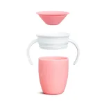 MUNCHKIN - Miracle 360 Trainer cup ( 207ml) Light Pink - Image 3