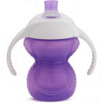 MUNCHKIN -  Cl sippy chew proof SP Μωβ με χερούλια 237ml