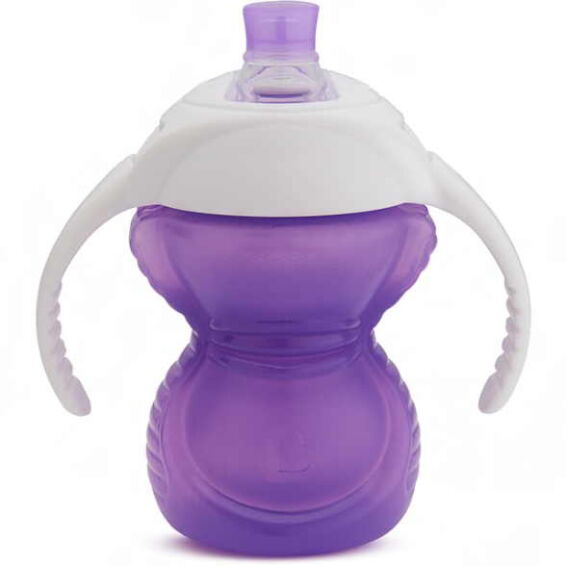 MUNCHKIN -  Cl sippy chew proof SP Μωβ με χερούλια 237ml