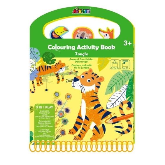 AVENIR - Colouring activity book - Jungle