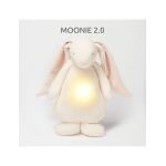 MOONIE 2.0: Επαναφορτιζόμενο βοήθημα ύπνου με ηχογράφηση & αισθητήρα κλάματος – Οργανικό βαμβάκι Gray - Image 17