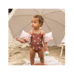 Swim Essentials: Μπρατσάκια για παιδιά από 0-2 ετών - "Old Pink Leopard" - Image 3