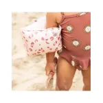 Swim Essentials: Μπρατσάκια για παιδιά από 0-2 ετών - "Old Pink Leopard"