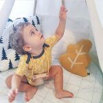 FRESK - Κορμάκι κοντομάνικο 100% οργανικό βάμβακι - Sea Horse - Image 3