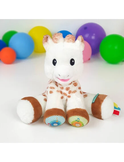 Σόφι καμηλοπάρδαλη Λούτρινο παιχνίδι που μεταφέρει την μουσική με ένα άγγιγμα! - Image 2