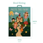 Τσόχινος Πίνακας Δημιουργικού Παιχνιδιού Νεράιδας | Paste the Fairy Felt Play Board - Image 2