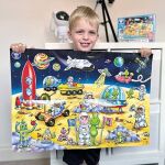 ORCHARD TOYS - Jigsaw Puzzle "Διάστημα" (Outer space ) - 50κομ. - Image 5