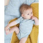 FRESK - Κορμάκι κοντομάνικο 100% οργανικό βάμβακι - Sea Horse - Image 4