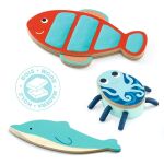 DJECO -  Χειροτεχνία με πλαστοζυμαράκι 'Θαλάσσια Ζωάκια' - Image 3