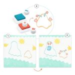 DJECO - Ζωγραφική με στάμπες 'Πρόσωπα' - Image 3