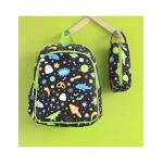 A little lovely company: Tσάντα πλάτης νηπιαγωγείου με ισοθερμική θήκη - Galaxy - Image 5