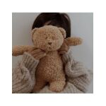 MOONIE 2.0: Επαναφορτιζόμενο βοήθημα ύπνου με ηχογράφηση & αισθητήρα κλάματος – Οργανικό βαμβάκι Cappuccino - Image 3