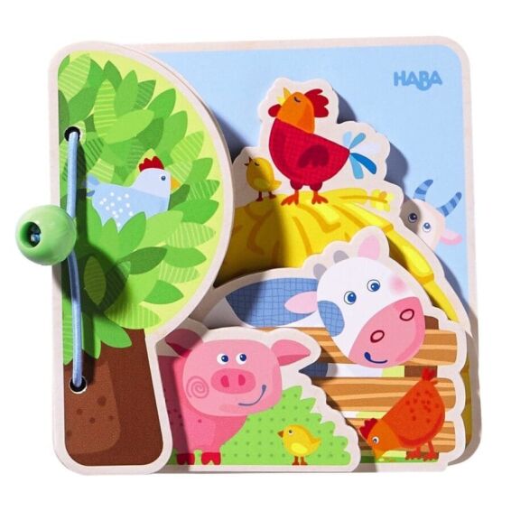 HABA - Ξύλινο Βιβλιαράκι 'Η Φάρμα