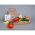 JABADABADO - Σετ ξύλινο στοιβαζόμενο Burger σε πακέτο - Image 4
