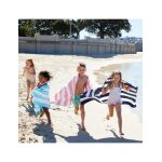 Dock & Bay: Παιδική πετσέτα θαλάσσης Malibu Pink - Microfiber (Μικροϊνες) 130x70 εκ - Image 3