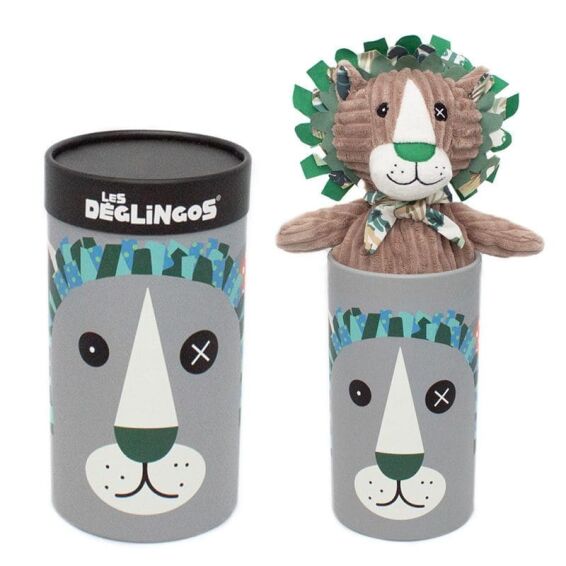 DEGLINGOS - Βελούδινο Λιονταράκι σε Κουτί