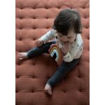 LITTLE DUTCH - Υφασμάτινο Ξύλινο Παιχνίδι με Κρίκο Ουράνιο Τόξο - Image 3