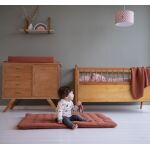 LITTLE DUTCH - Υφασμάτινο Ξύλινο Παιχνίδι με Κρίκο Ουράνιο Τόξο - Image 2