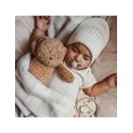 MOONIE 2.0: Επαναφορτιζόμενο βοήθημα ύπνου με ηχογράφηση & αισθητήρα κλάματος – Οργανικό βαμβάκι Cappuccino - Image 7