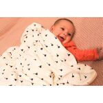 FRESK - Κουβέρτα για μωρά 100% οργανικό βαμβάκι 80x100cm - Berries - Image 4