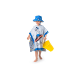 FLAPJACK KIDS - Πόντσο Διπλής Όψης UPF50+ Δεινόσαυρος 61x61 εκ. - Image 3