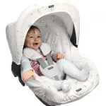 Dooky Ηλιοπροστασία με UPF50+ για κάθισμα αυτοκινήτου 0+ Dandelion - Image 3