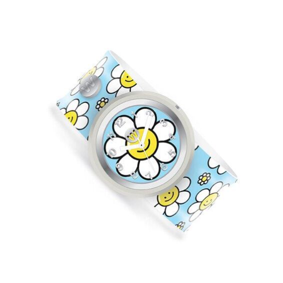 Watchitude: Ρολόϊ χειρός τύπου σλαπ Happy Flowers