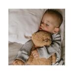 MOONIE 2.0: Επαναφορτιζόμενο βοήθημα ύπνου με ηχογράφηση & αισθητήρα κλάματος – Οργανικό βαμβάκι Cappuccino - Image 5