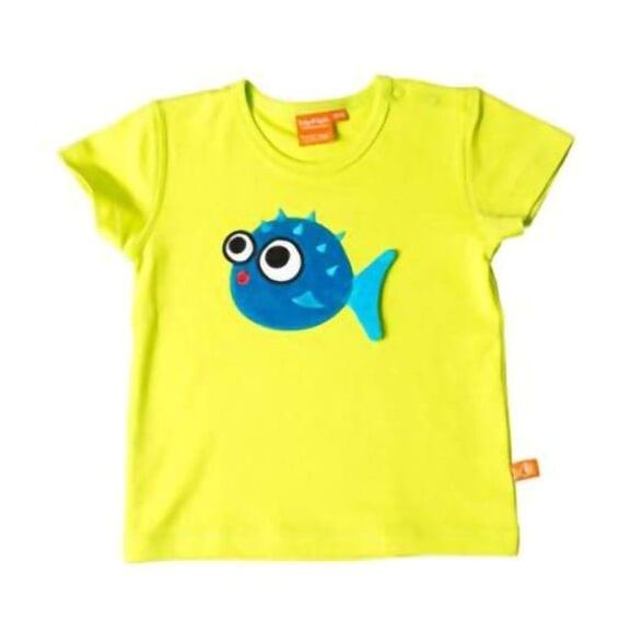 Μπλουζάκι Κοντομάνικο Ψαράκι Lime