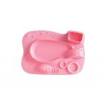 MARCUS & MARCUS - Βρεφικός Δίσκος Σιλικόνης Δραστηριοτήτων Ρόζ - Image 3