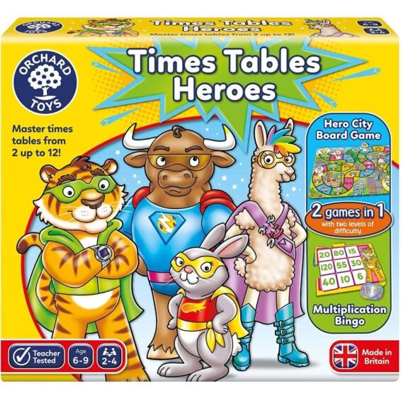 ORCHARD TOYS -  Times Tables Heroes