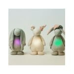 MOONIE 2.0: Επαναφορτιζόμενο βοήθημα ύπνου με ηχογράφηση & αισθητήρα κλάματος Cream Bunny - Image 3