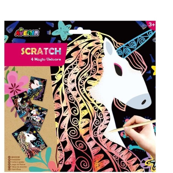 AVENIR - Scratch - 4 Magic Unicorns