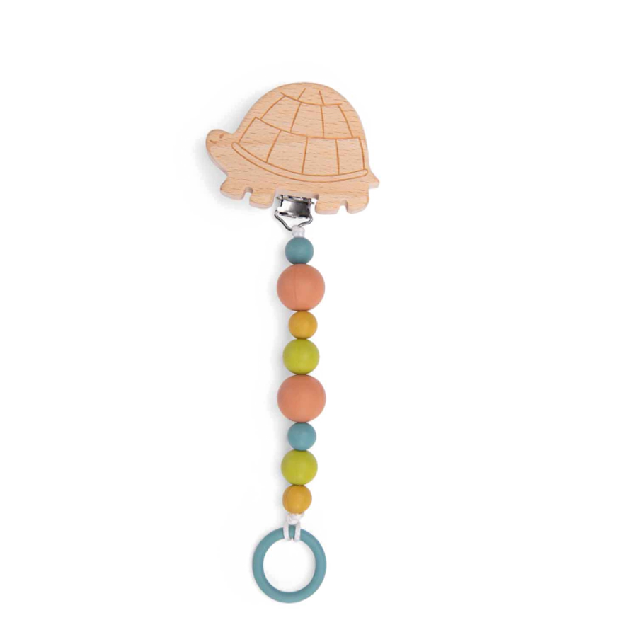 MOULIN ROTY - Ξύλινο Κλιπ Πιπίλας Χελωνάκι