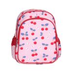 A little lovely company: Tσάντα πλάτης νηπιαγωγείου με ισοθερμική θήκη - Cherries