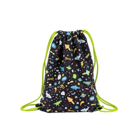 A Little Lovely Company: Tσάντα πλάτης γυμναστηρίου-Galaxy