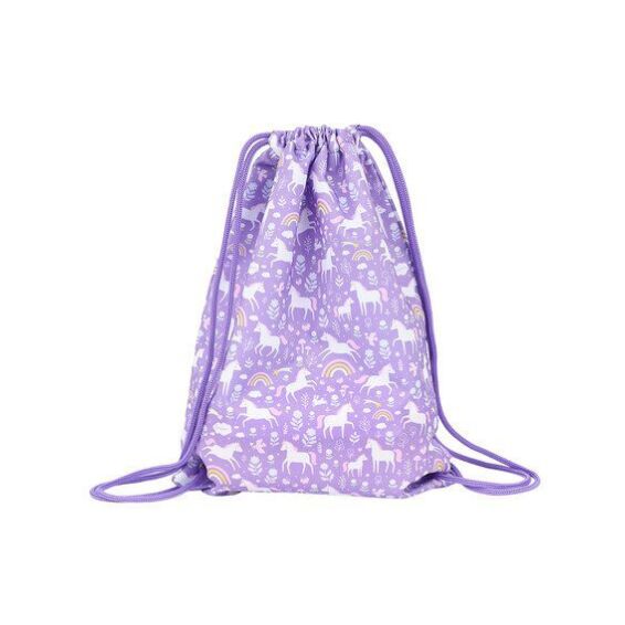 A Little Lovely Company: Tσάντα πλάτης γυμναστηρίου-Unicorn Dreams