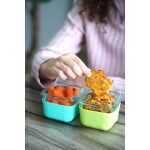 MELII - Glass Containers σε θήκες σιλικόνης (160ml set of 3) – mint,blue,lime - Image 5